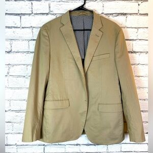 Michael Kors Tan Suit Jacket Sports Coat size 42 R Double Vented Customizable